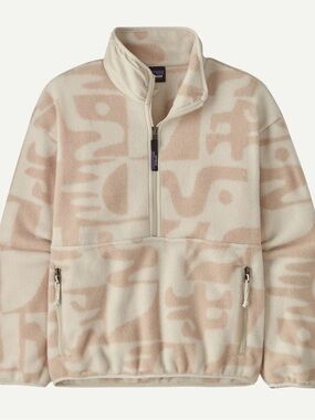 Patagonia womens Synchilla Marsupial pullover half zip large